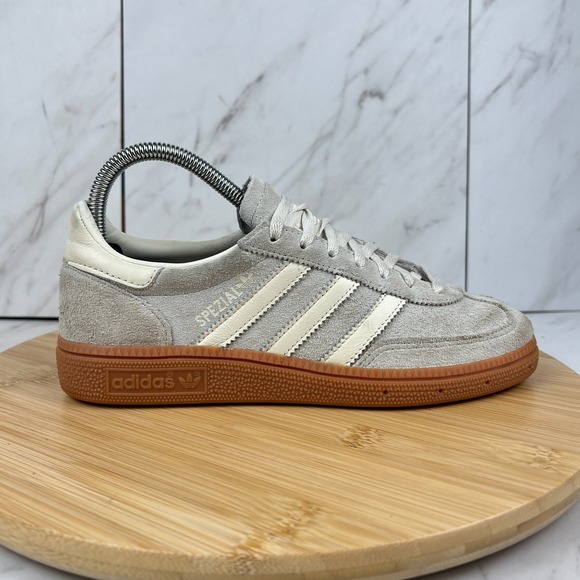 adidas Shoes - Adidas Handball Spezial Womens Size 6 Wonder Silver Off Suede White Shoes IF6491